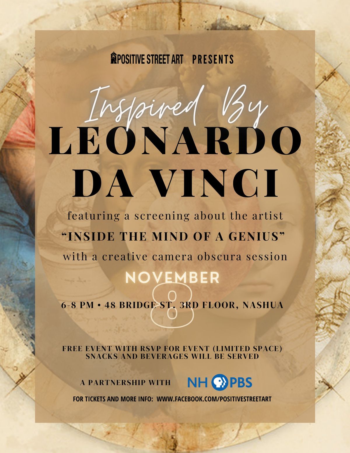 "INSPIRED BY" Leonardo da Vinci