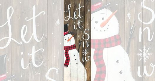 Live, Virtual Class - Paint "Let it Snow, Let it Snow"