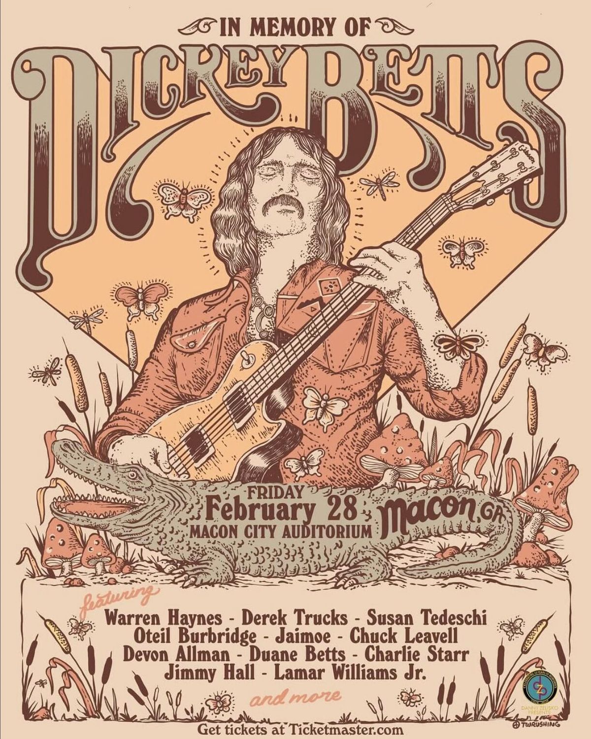 In Memory of Dickey Betts - Warren Haynes at Macon City Auditorium