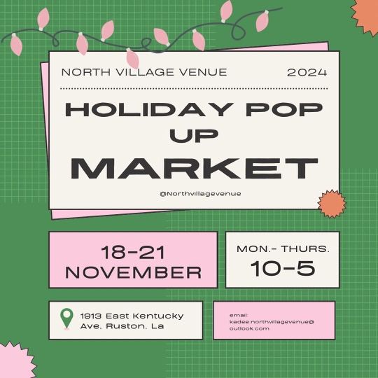 Holiday Pop Up Market 