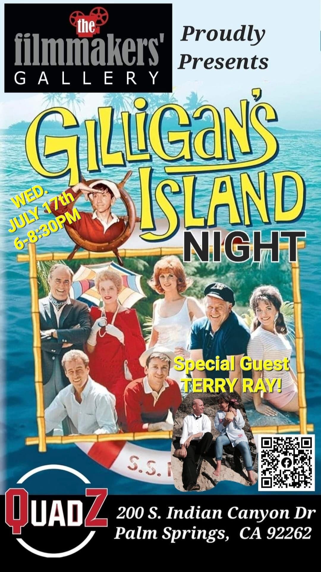 GILLIGAN'S ISLAND NIGHT with Special Guest, TERRY RAY!