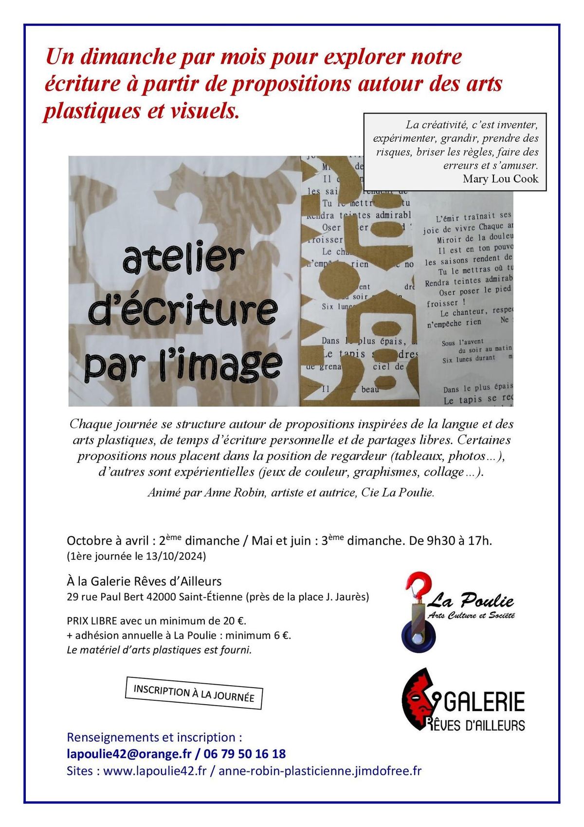 Ateliers d'\u00e9criture par l'image