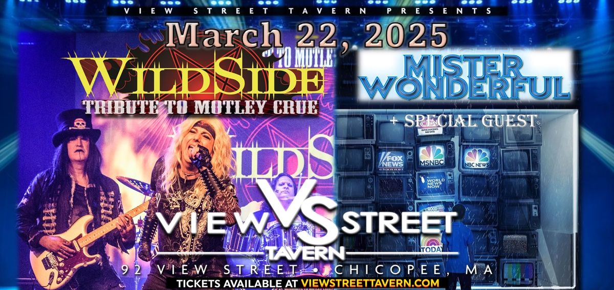 WildSide - Motley Crue Tribute - Live @ View Street Tavern- Chicopee MA