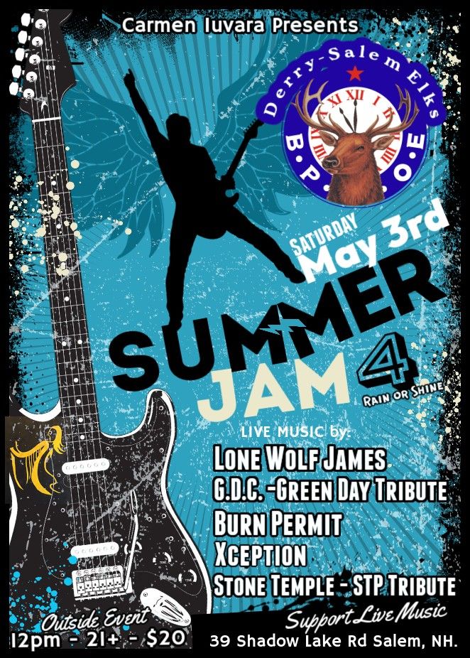 Burn Permit at Summer Jam 4 -May 3 2025