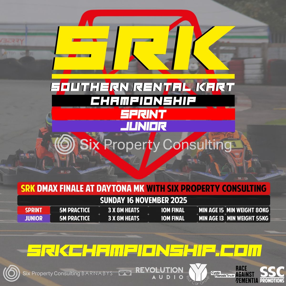 SRK Six Property Consulting Finale at Daytona Milton Keynes