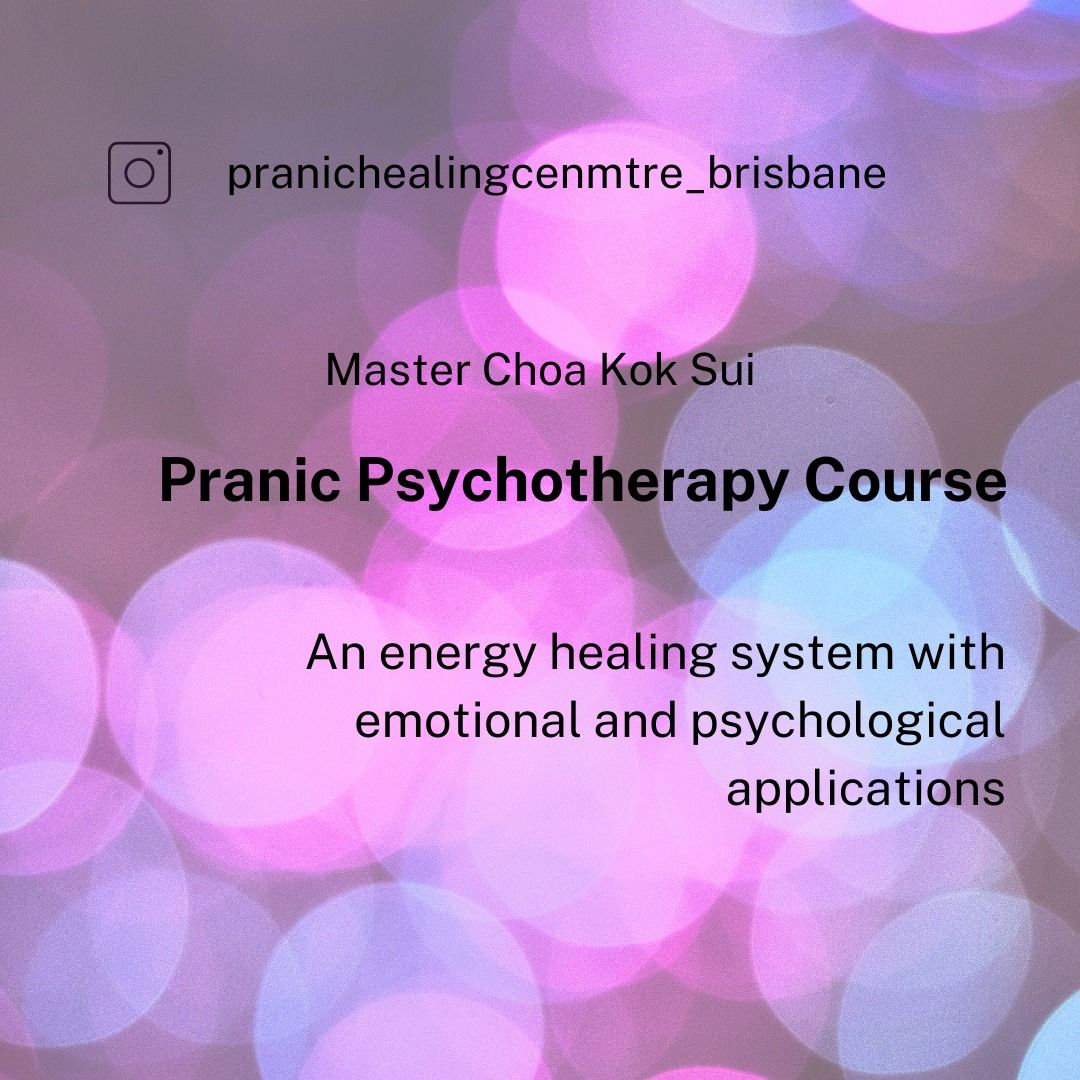 MCKS Pranic Psychotherapy\u00a9 Course