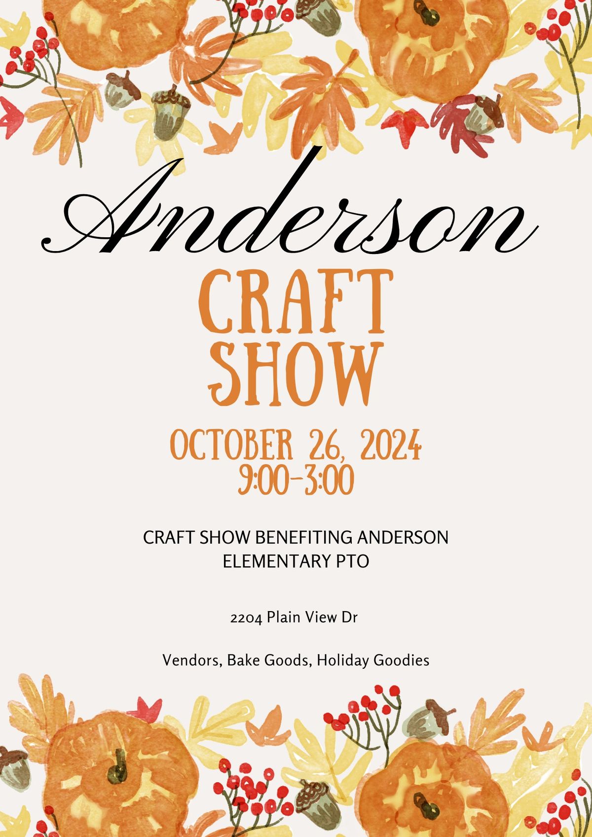 Anderson Craft Show