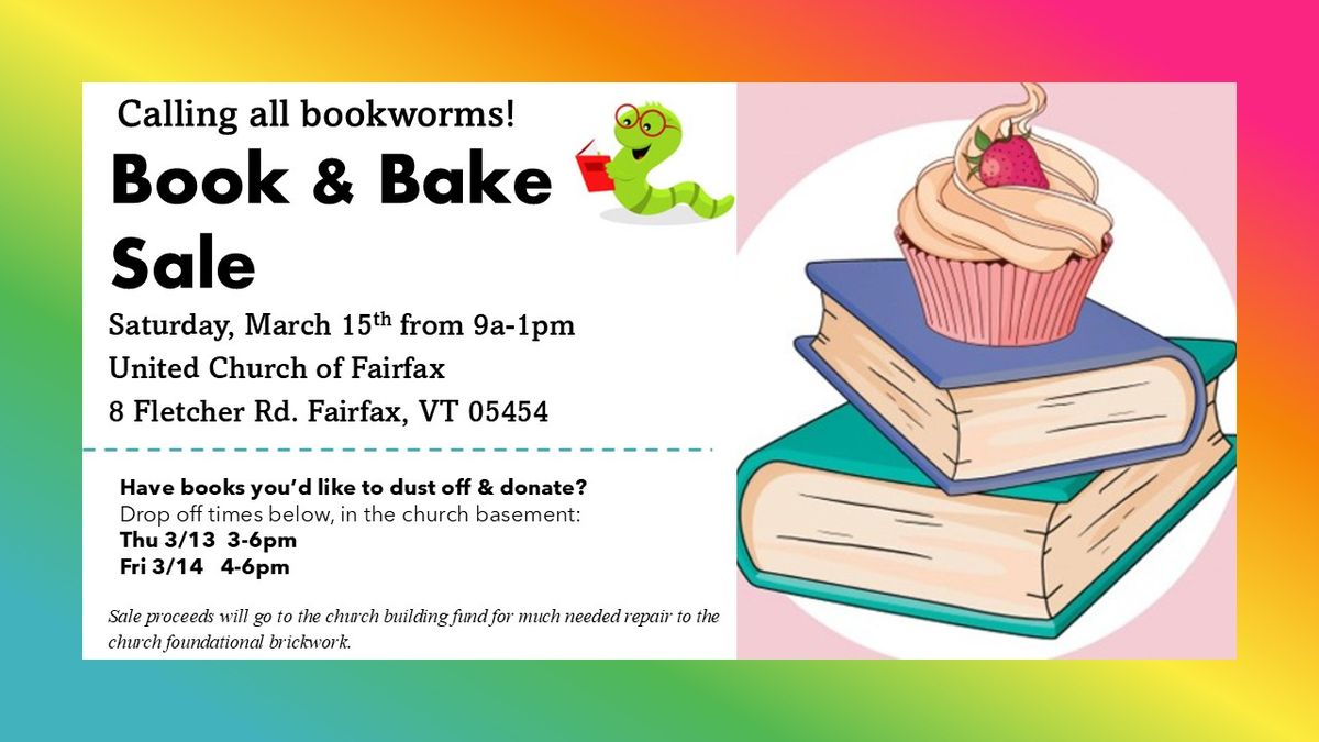 Book & Bake Sale