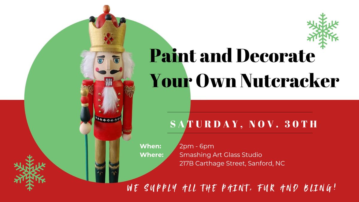 Paint and Decorate Your Own Nutcracker King