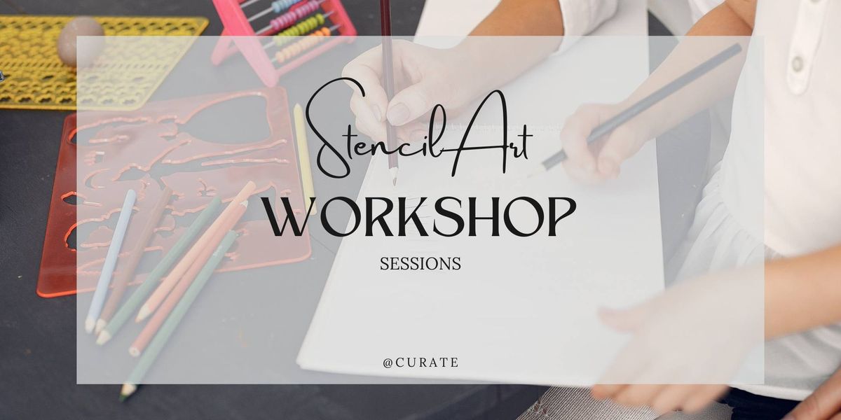 Stencil Art Workshop Session