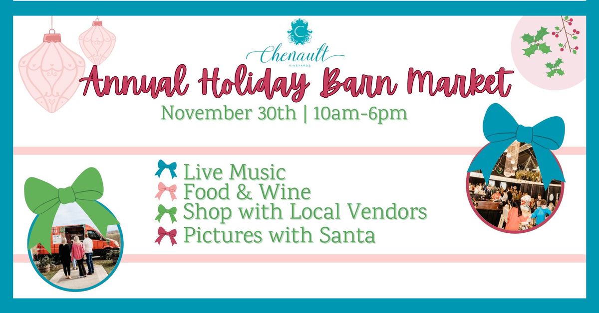 Annual Holiday Barn Market