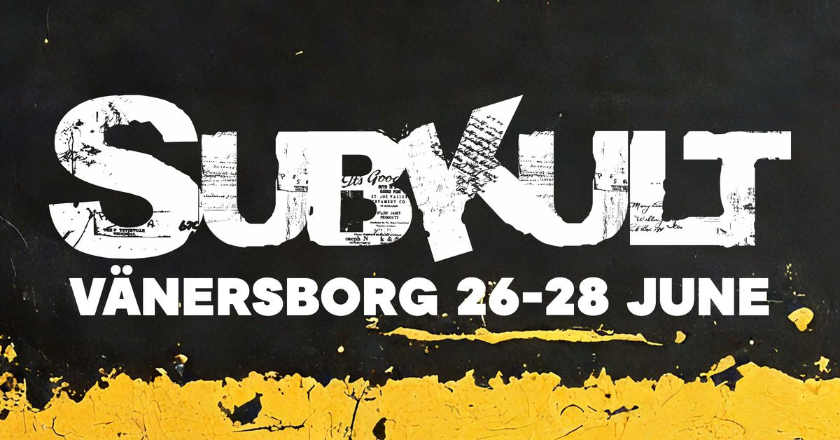 Subkultfestivalen 2025