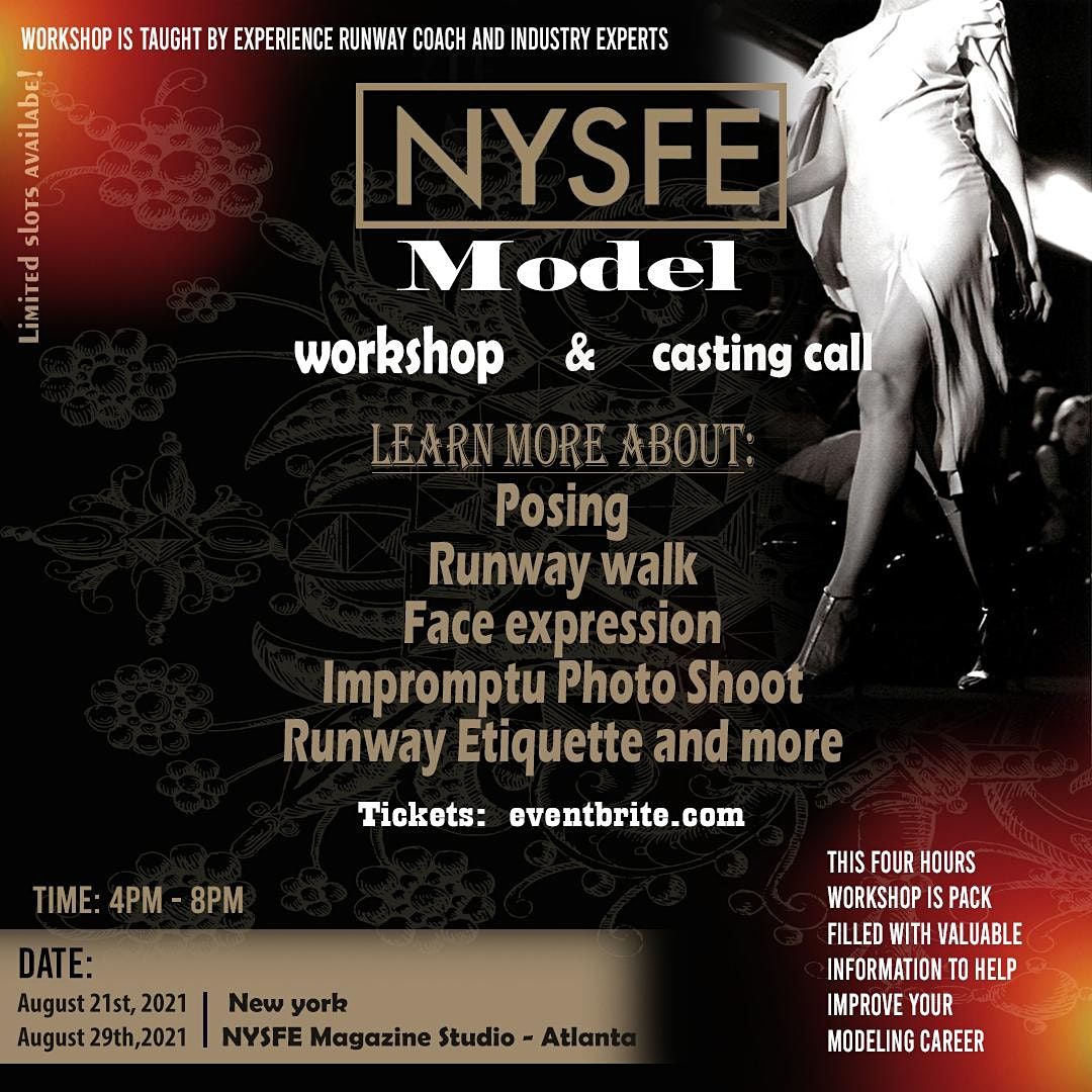 NYSFE Model Casting & Workshop