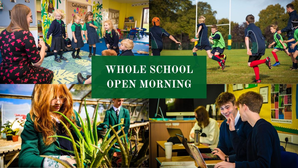 Whole School Open Morning