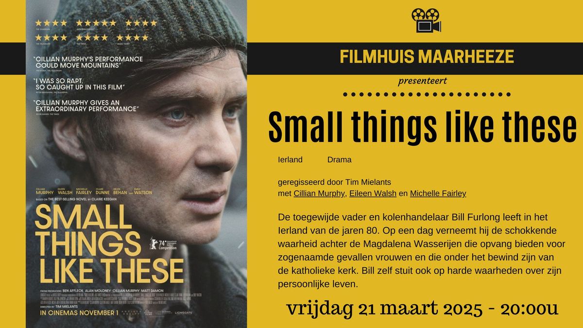 Filmhuis presenteert: Small things like these