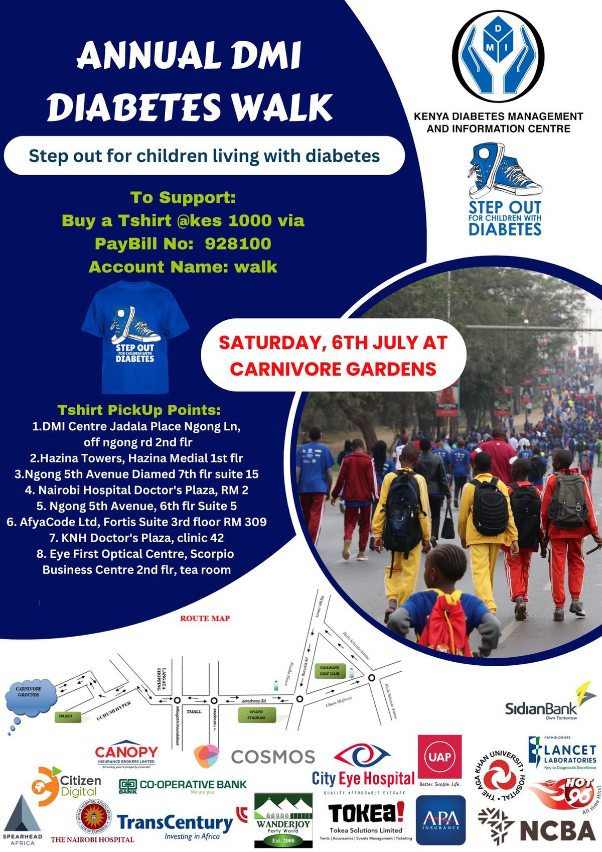 Step Out for Children Living with Diabetes