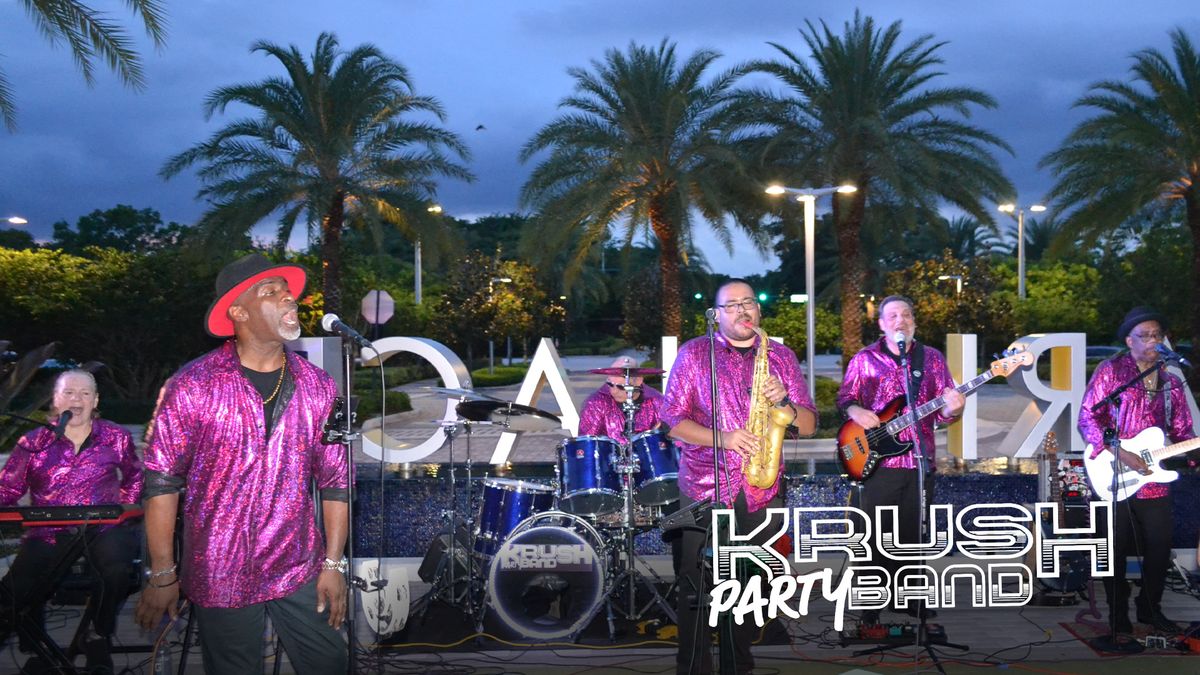 KRUSH Party Band Live at Prezzo Boca