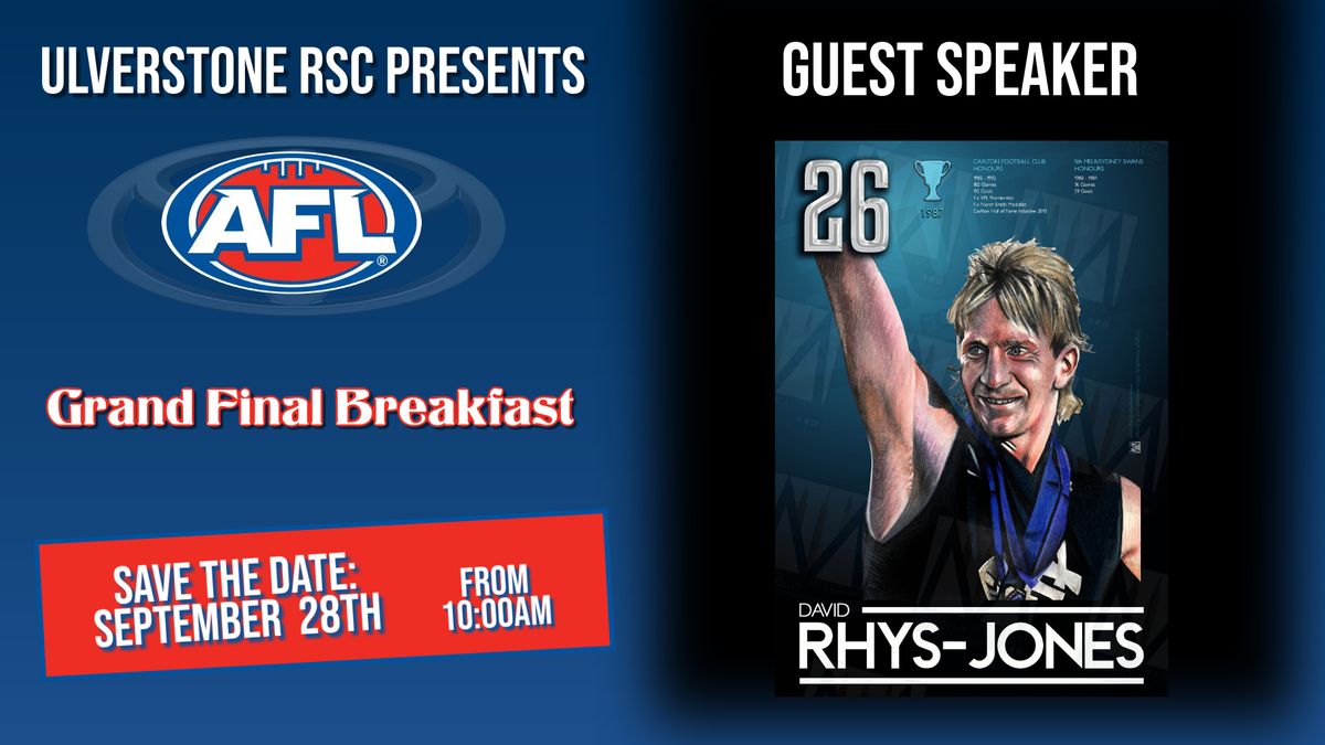 AFL Grand Final Breakfast