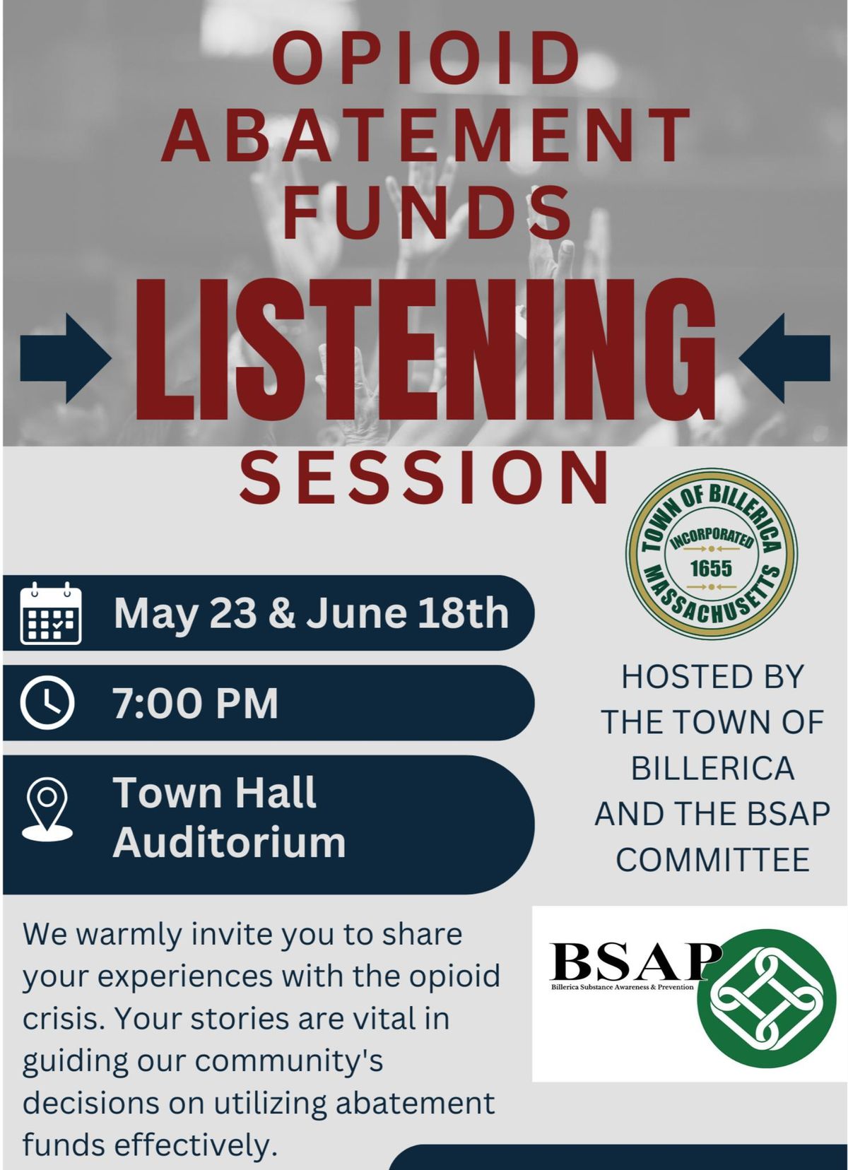 Opioid Abatement Funds Listening Session 