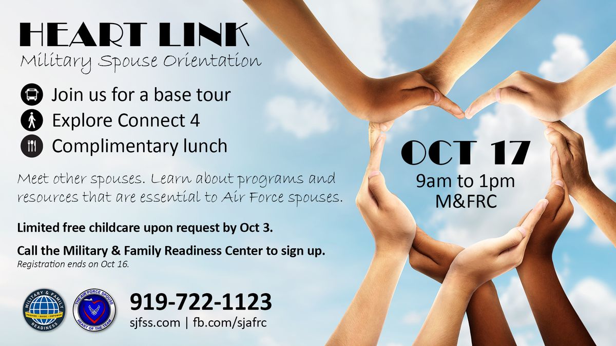 Heart Link: Military Spouse Orientation (Base Access Only)