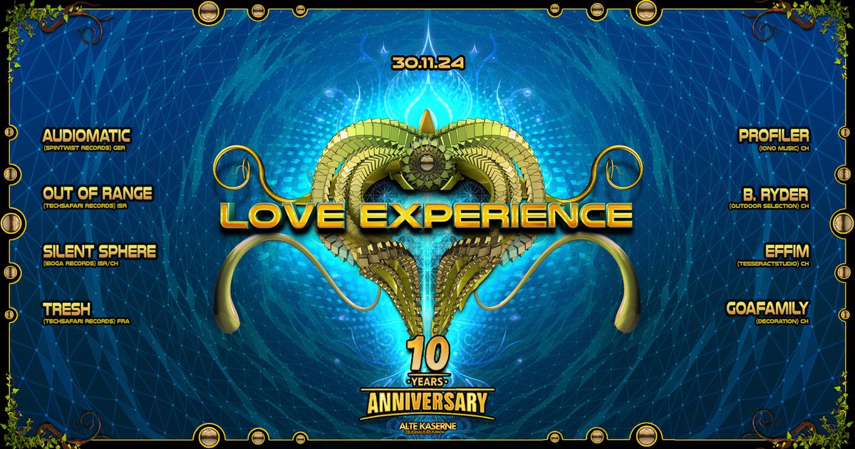 LOVE EXPERIENCE **10 Years Anniversary**