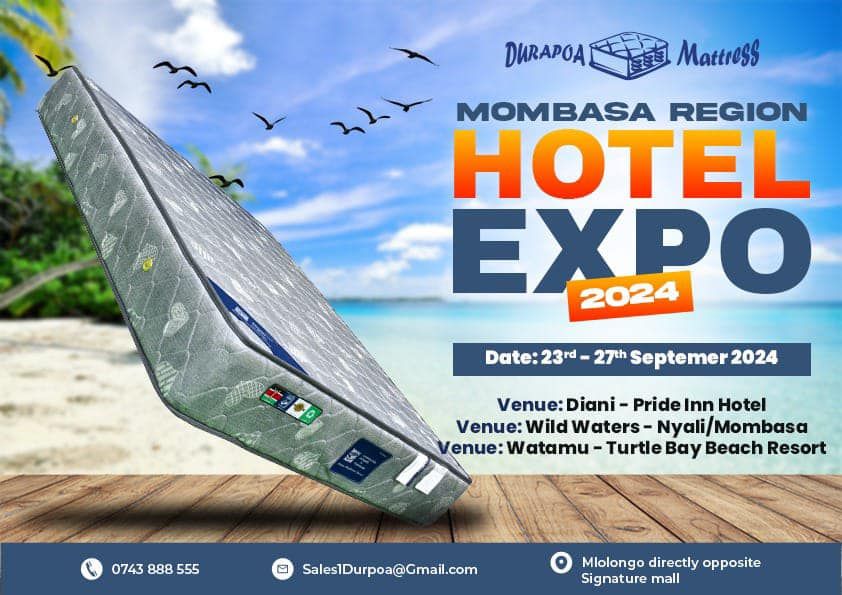 Durapoa Mattress Exhibition at Mombasa Trade Fair