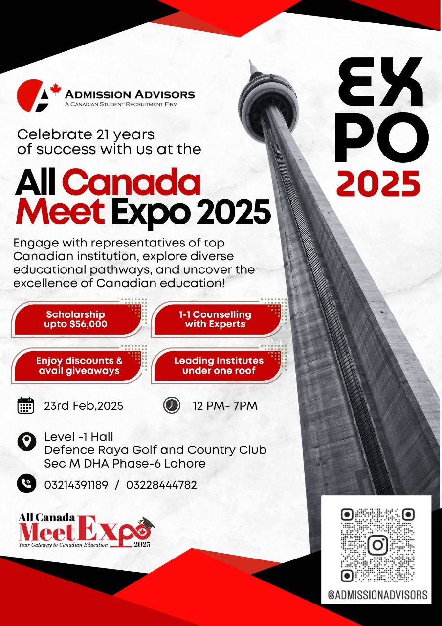 Join Us For The All Canada Meet Expo 2025 In Lahore \ud83c\udf93\u2728