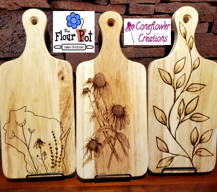 *Sold Out* Woodburned Charcuterie Board Class at The Flour Pot