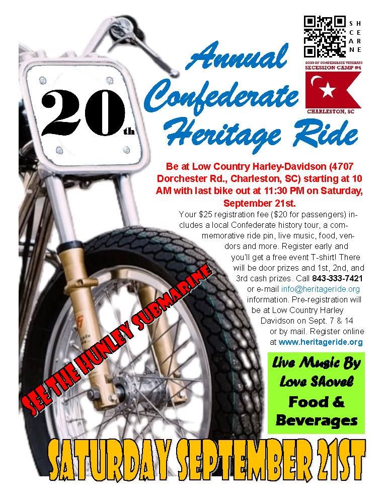 Confederate Heritage Ride 2024