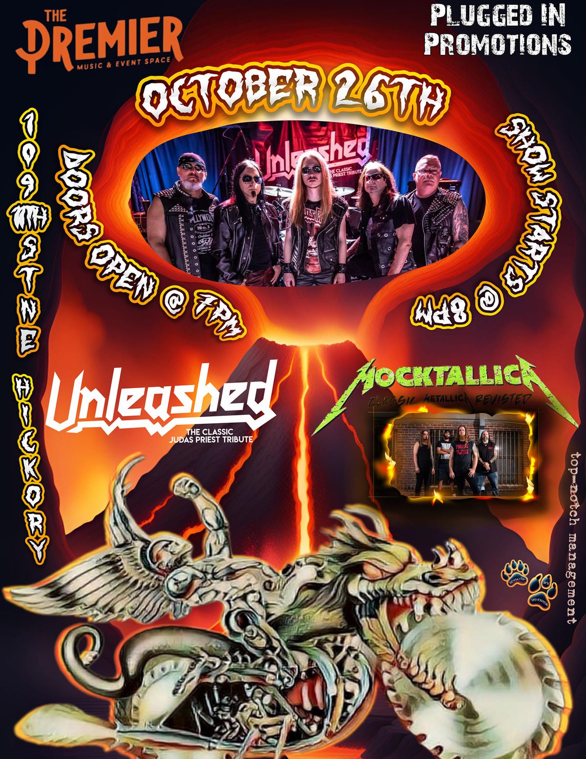 Judas Priest Tribute - Unleashed and Metallica Tribute  - Mocktallica 