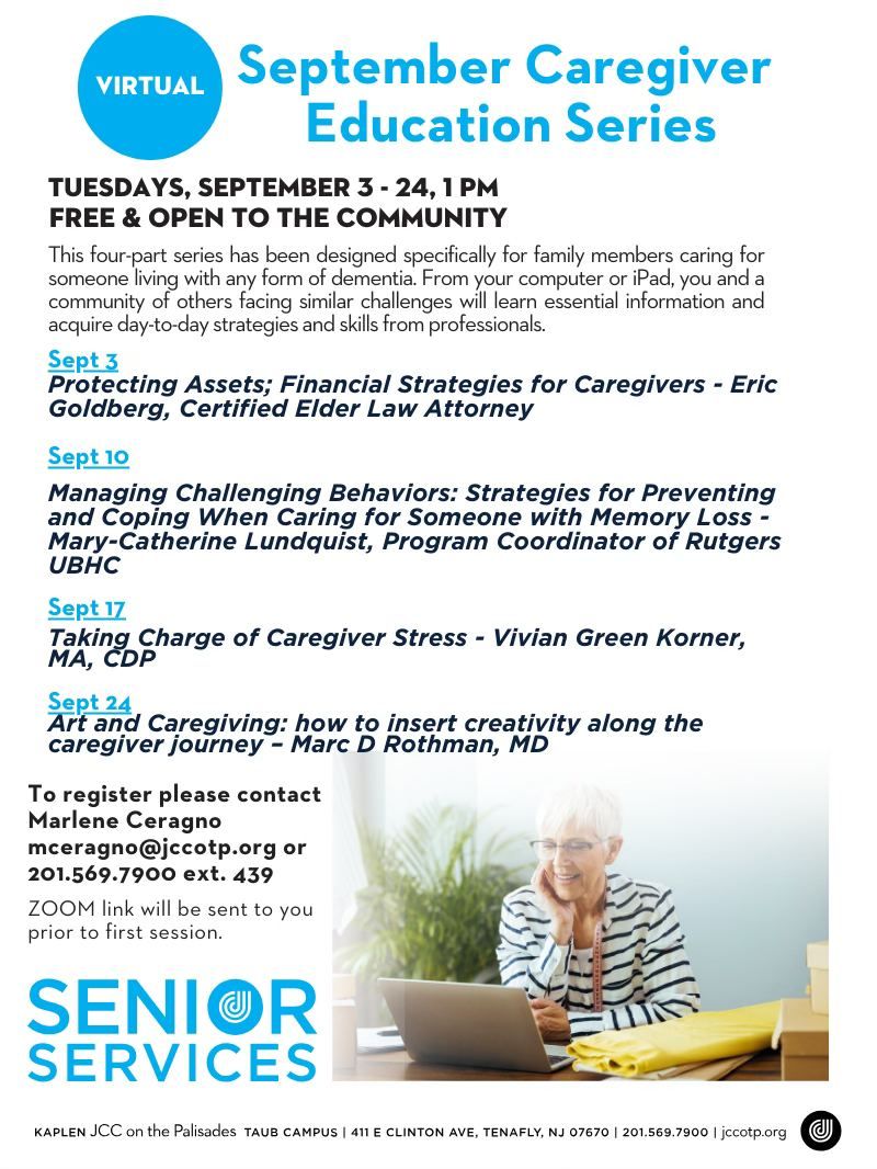 Kaplan JCC Caregiver Education Series