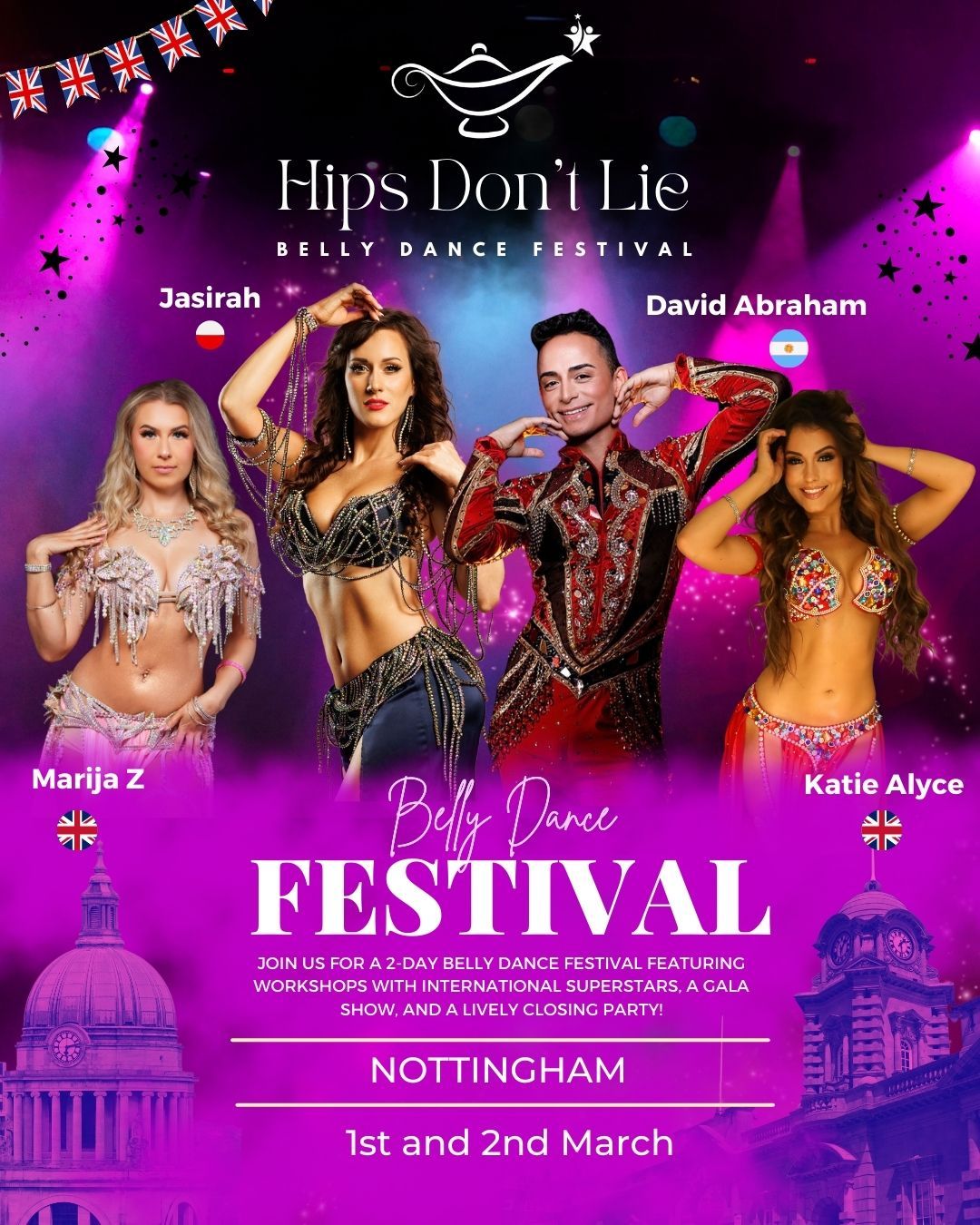 Hips Don't Lie 2025 | Belly Dance Festival | Nottingham UK