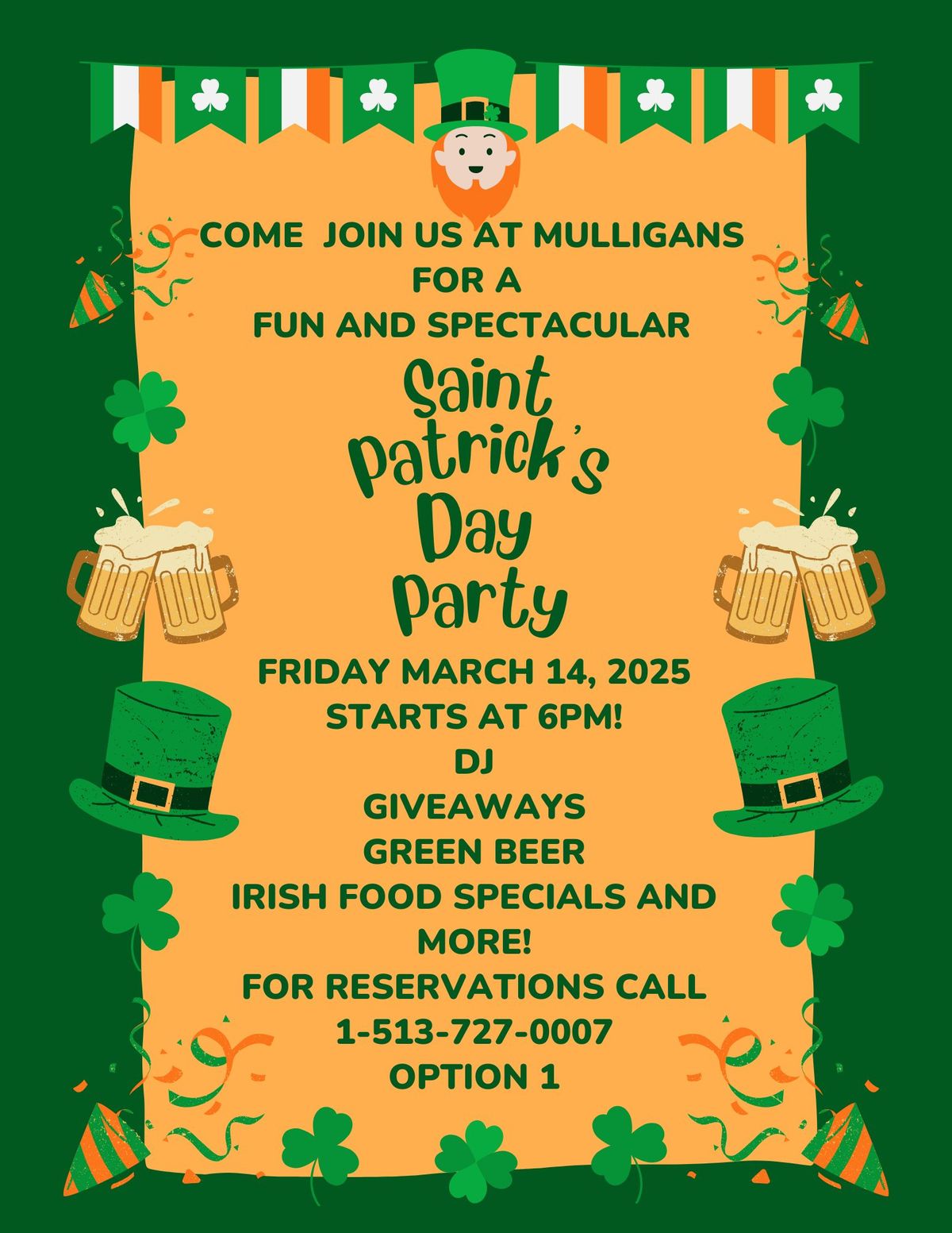 \ud83c\udf40 St. Patrick\u2019s Day Party! \ud83c\udf40