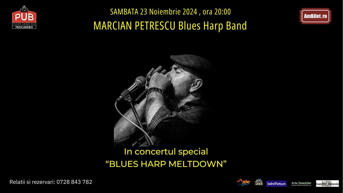 Marcian Petrescu Blues Harp Band \u2013 \u201eBlues Harp Meltdown\u201d