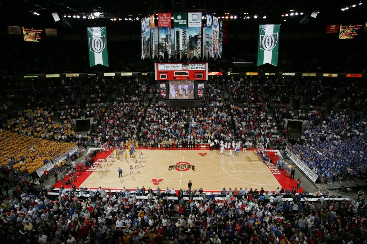 Indiana Hoosiers at Ohio State Buckeyes Mens Basketball at Value City Arena at Schottenstein Center