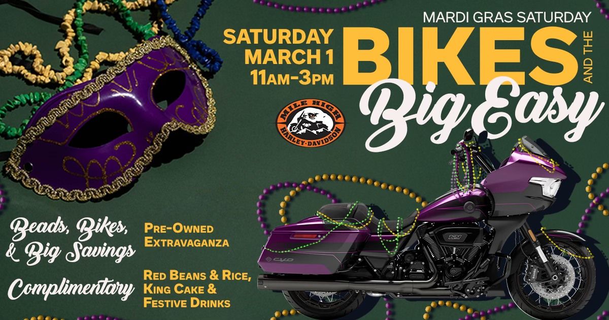 Bikes & the Big Easy | Mardi Gras Saturday