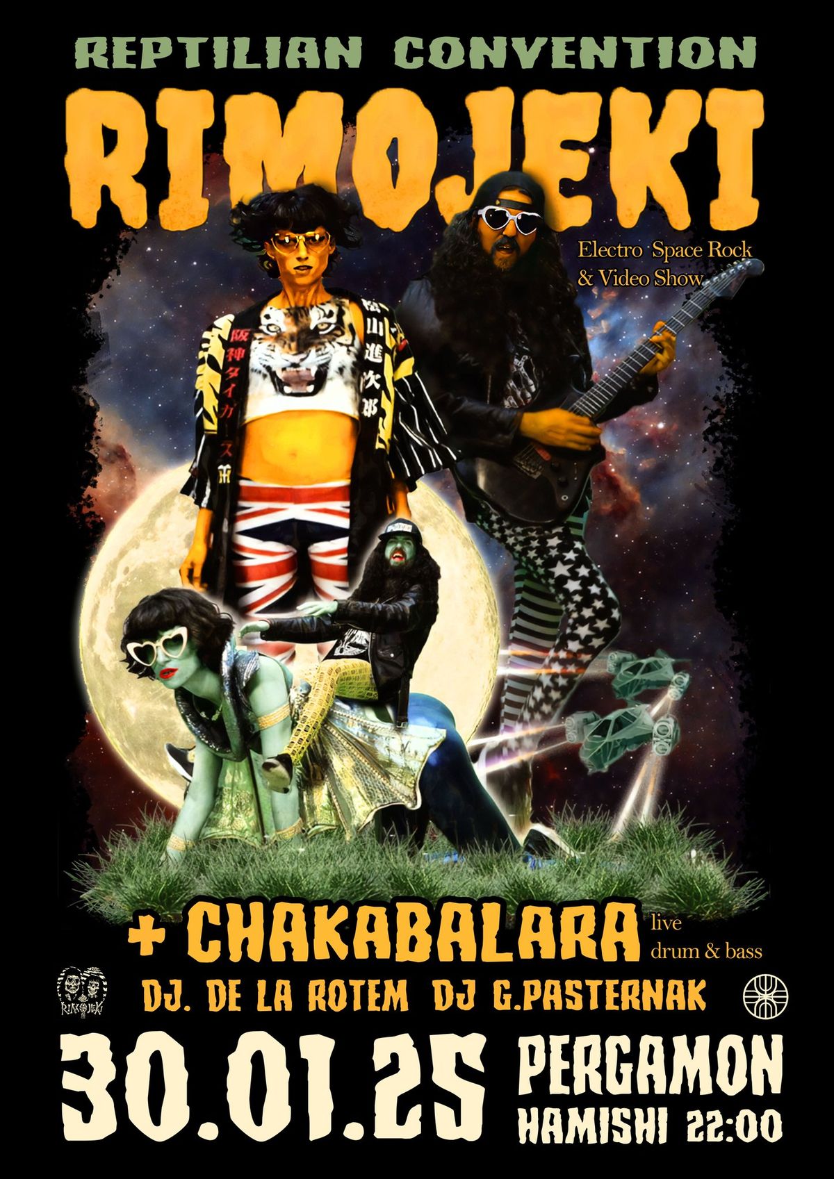 Reptilian Convention>>RIMOJEKI \/ CHAKABALARA \/ DeLaRotem & G.Pasternak