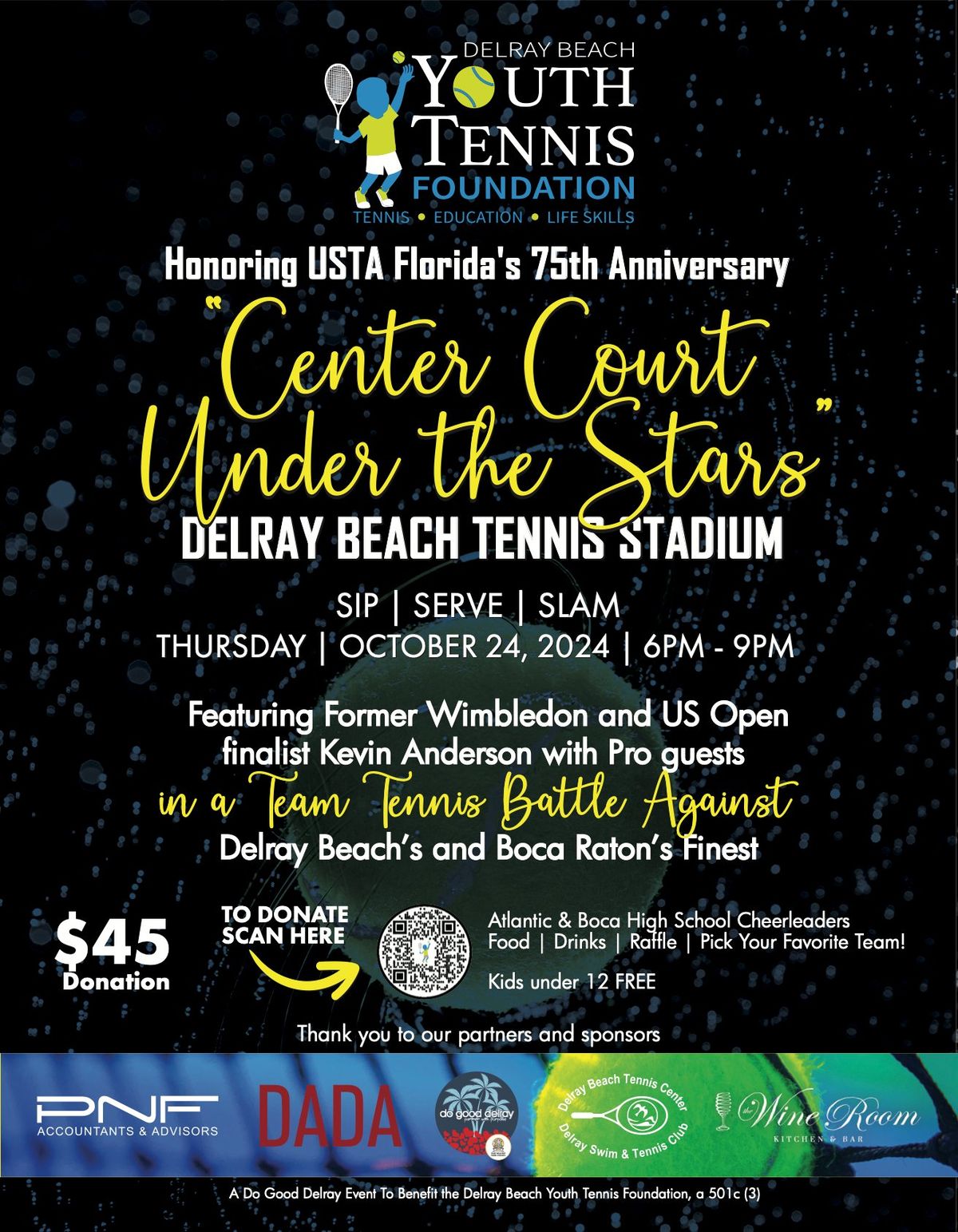 Center Court Under the Stars