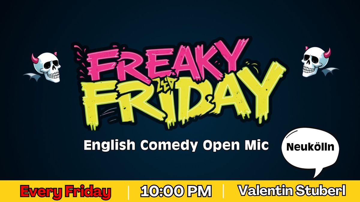 English Stand Up Comedy Show - Stand Up Comedy Open Mic in Neukolln