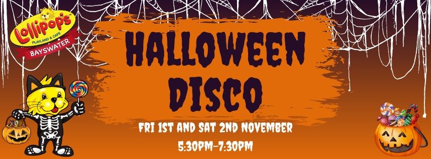 Halloween Disco Saturday 02\/11\/24 