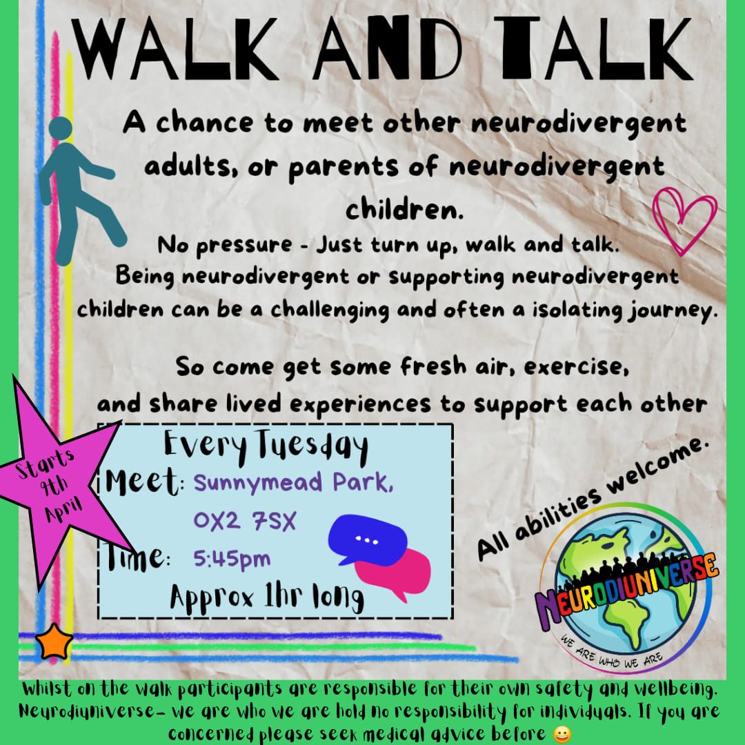 Walk and talk 