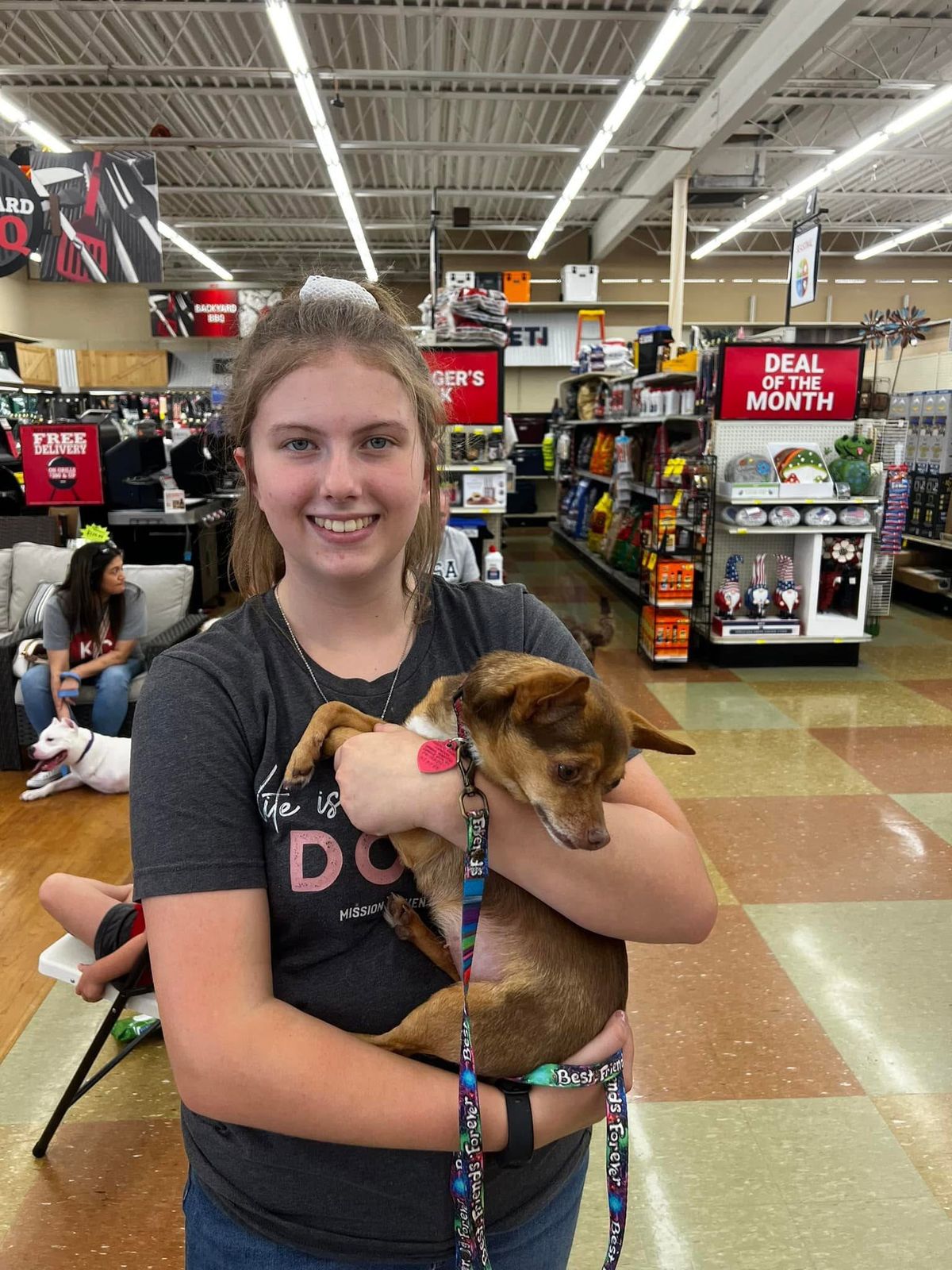 Dog Adoption at Westlake Ace Hardware Blue Springs North