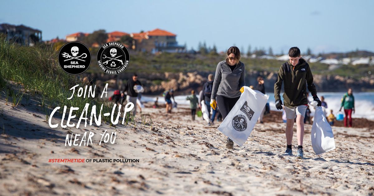 Brisbane, QLD: Kangaroo Point River Clean-up: Sea Shepherd Australia Marine Debris Campaign 