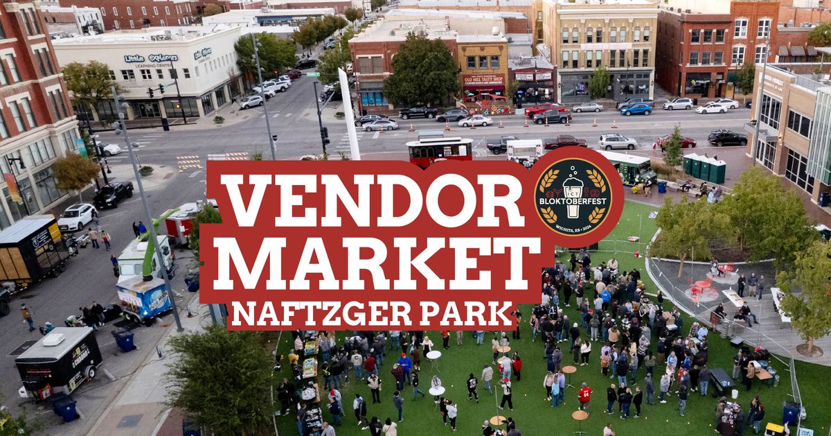 Naftzger Park Vendor Market at Bloktoberfest 