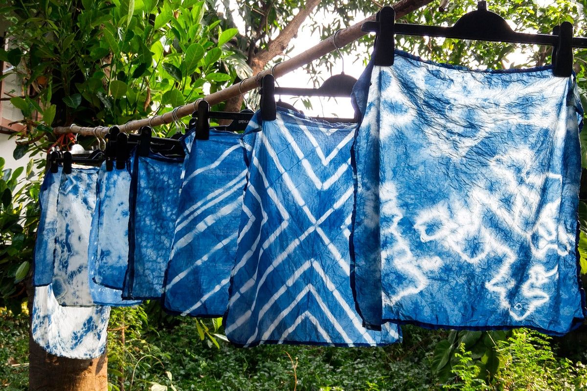 Art In The Yard Indigo Dyeing Workshop