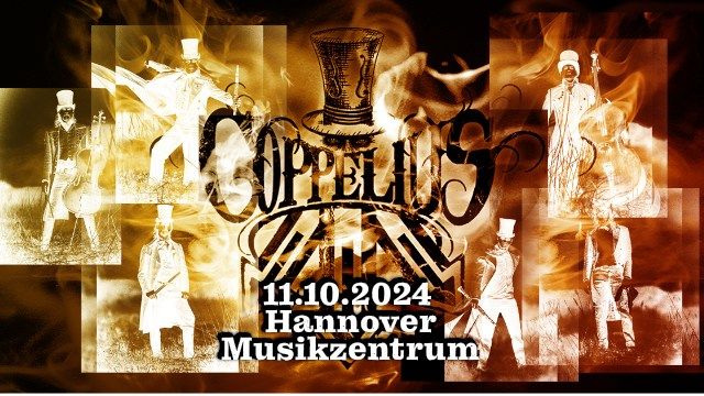 COPPELIUS - 11.10.2024 - Hannover - Musikzentrum - Schall und Rauch Tournee 2024