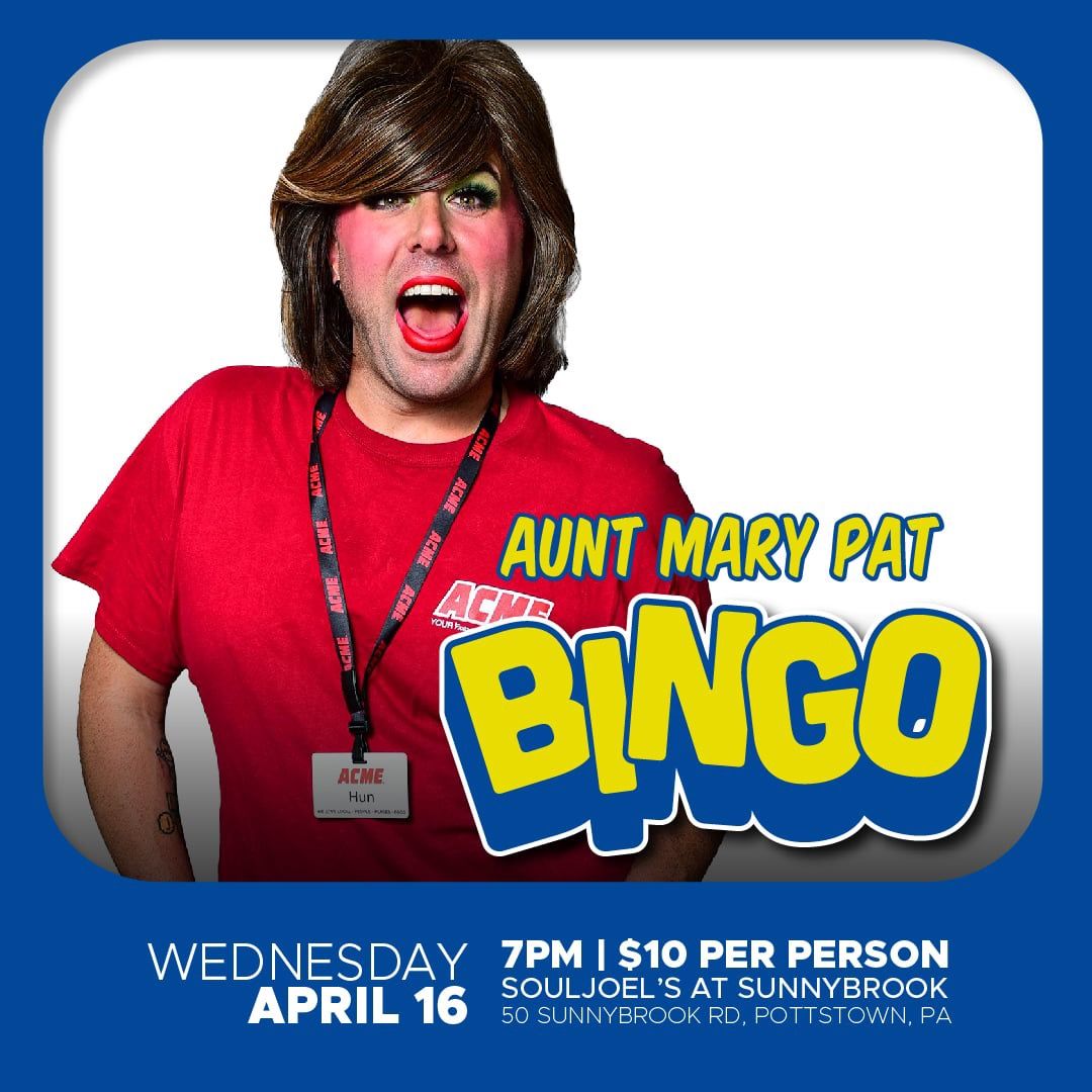 Aunt Mary Pat Bingo for $2,550 CASH