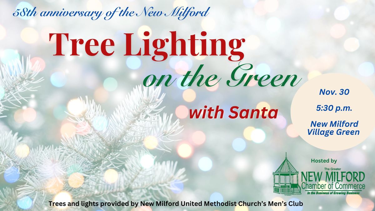 Tree lighting on the Green 