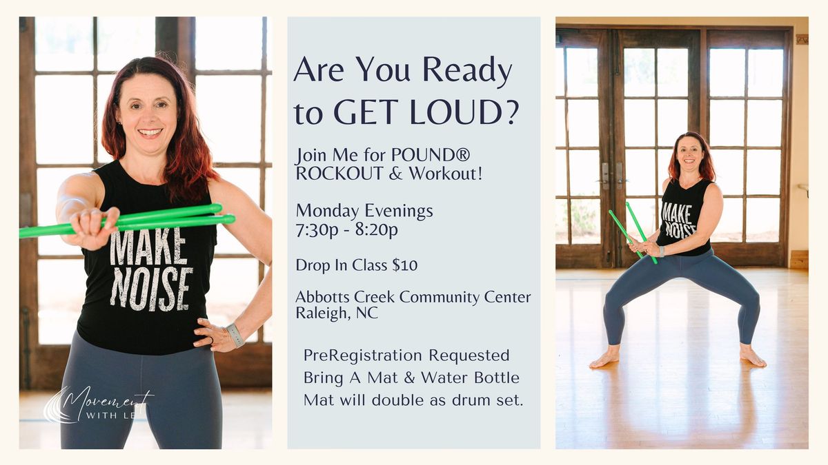 POUND\u00ae || Fall & Winter Drop In Classes