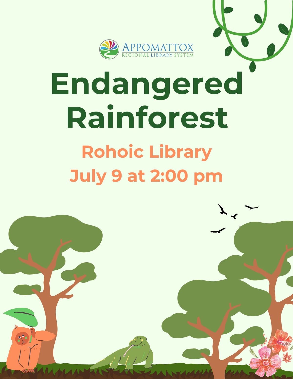 Endangered Rainforest- Rohoic Library